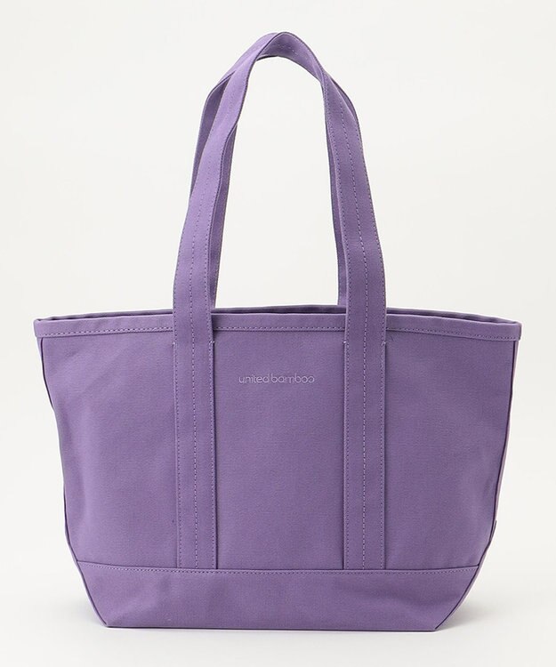 united bamboo ベーシックキャンバストート(大サイズ) パープル系