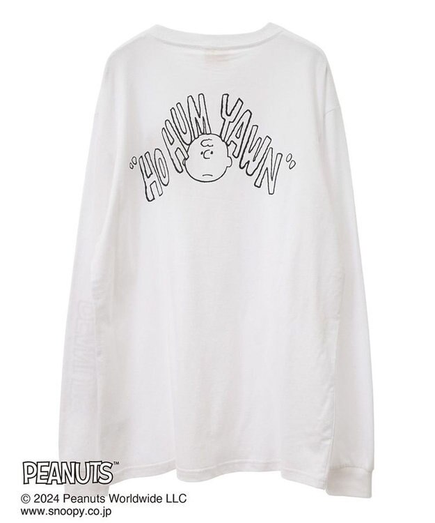 Green Parks ■ＰＥＡＮＵＴＳ　ワッペンロンＴ Off White