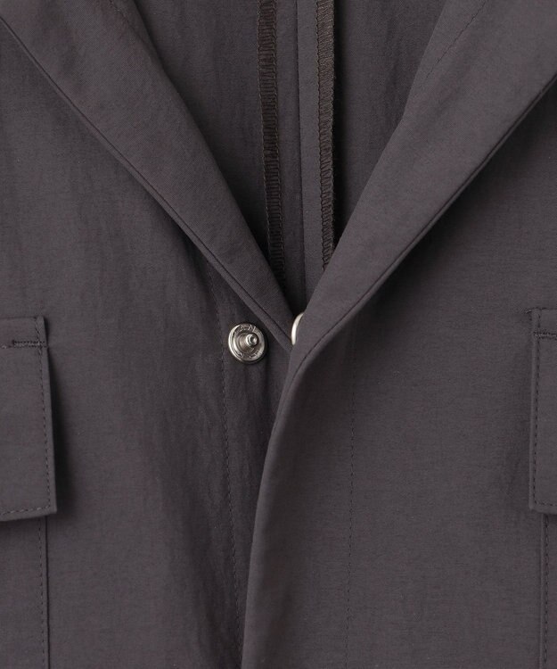 NAVE 【ReNAVE・洗える/撥水加工/接触冷感/UVケア/】ナイロンタスラン オールインワン グレー系