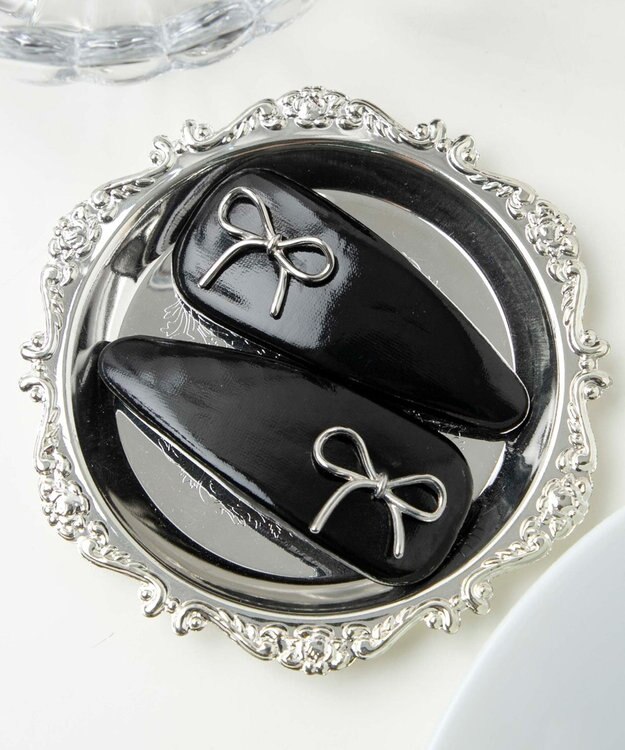 WEGO L2Pパテッドリボンパッチンピン ブラック