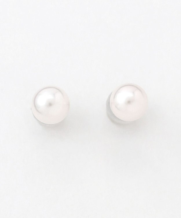 TOCCA 【WEB限定】PRECIOUS PEARL PIERCED EARRINGS プラチナ アコヤパール ピアス プラチナ系