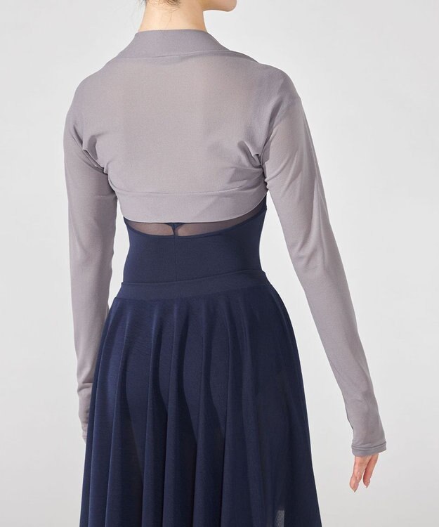 Chacott アームカバー アッシュグレー