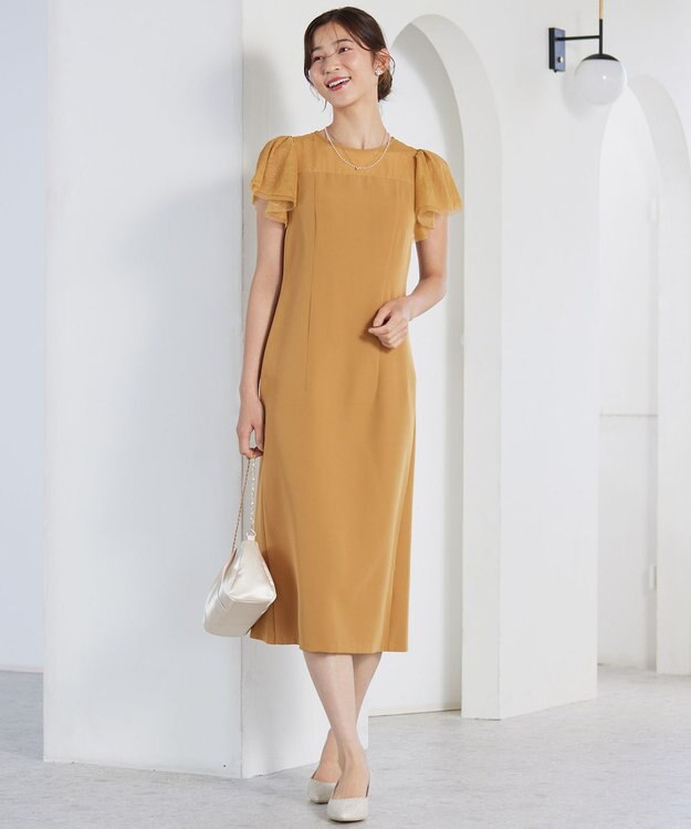 ANY SIS ロンデルパール調2連 ネックレス ライトゴールド