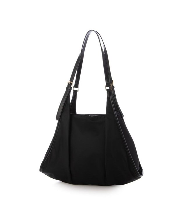 UNBILLION カシュカシュ cachecache / ベルトハンドルナイロントート ブラック