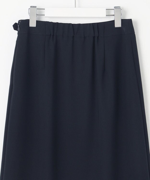 J.PRESS LADIES 【洗える】RELAXIONツイル スカート ネイビー系