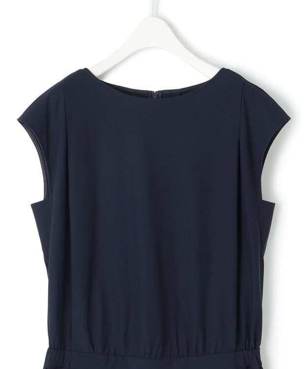 ICB L 【WEB限定・接触冷感・UVカット・洗える】アトラストリコット オールインワン ネイビー系