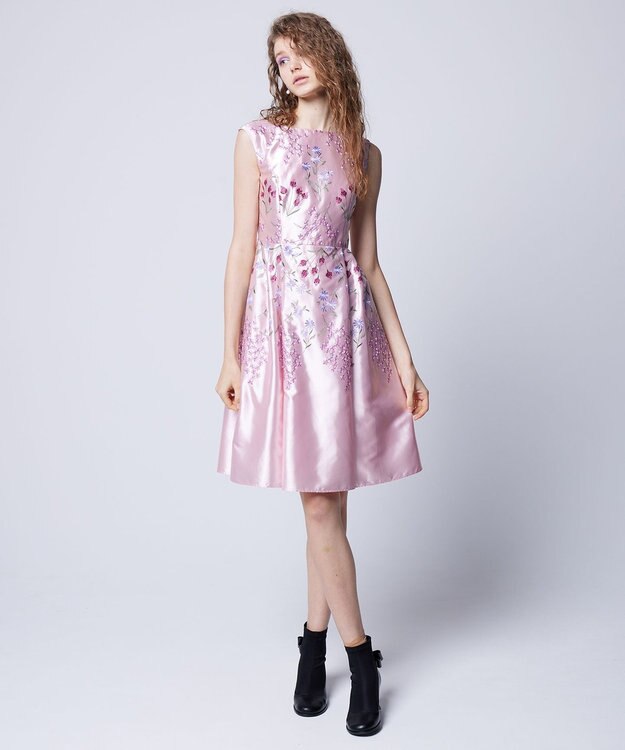 TOCCA 【洗える】AUTUMN GARDEN ドレス ピンク系7