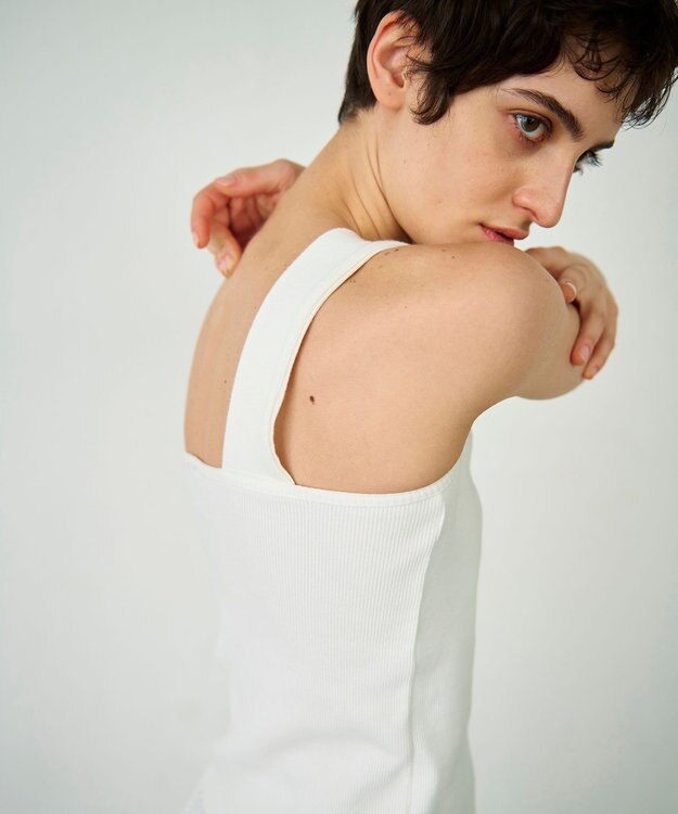 GRACE CONTINENTAL テレコベアトップ ホワイト