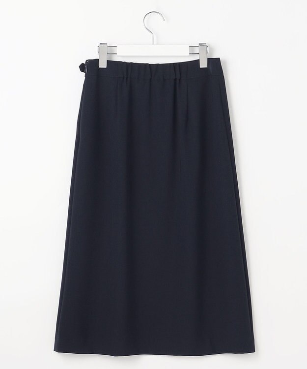 J.PRESS LADIES 【洗える】RELAXIONツイル スカート ネイビー系