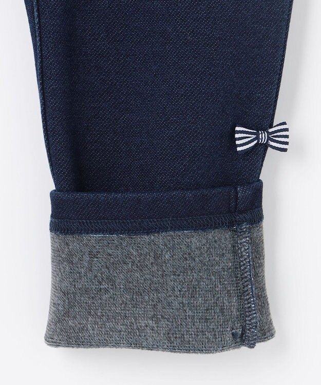 ANY KIDS 7days 裏シャギーガーリーパンツ インディゴ