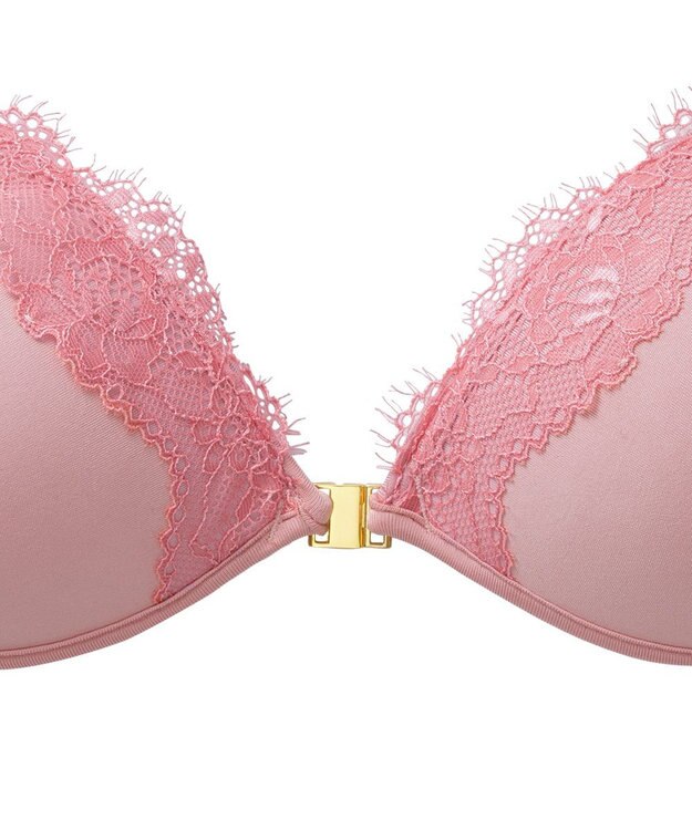 BRADELIS New York 【NuBra / ナチュラルタイプ】ヌーブラ・エアーライト レリア  デザインヌーブラ ストラップレス バックレス ピンク