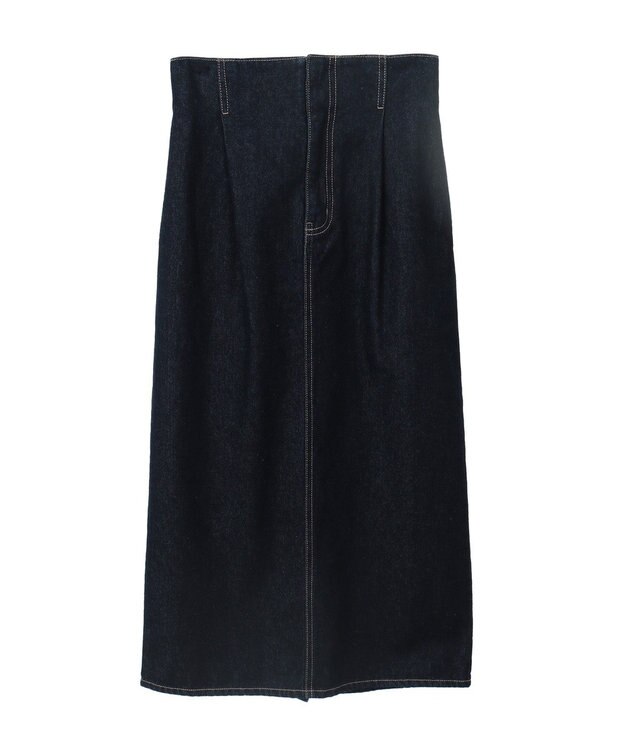 earth music&ecology ナローデニムスカート Indigo