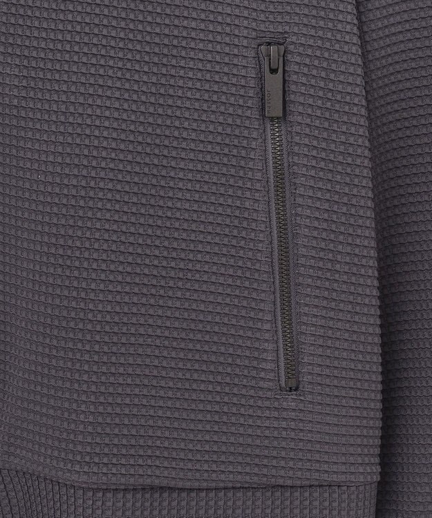 JOSEPH HOMME 【LEON 掲載】＜オリジナル素材＞ ライトタックジャージー ジップアップブルゾン グレー系