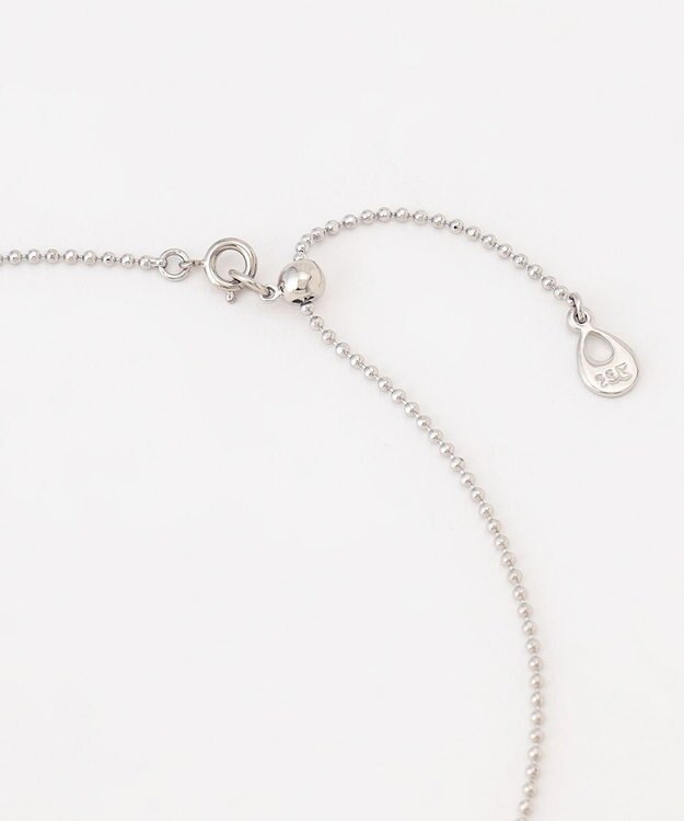 23区 フリンジ ネックレス シルバー系