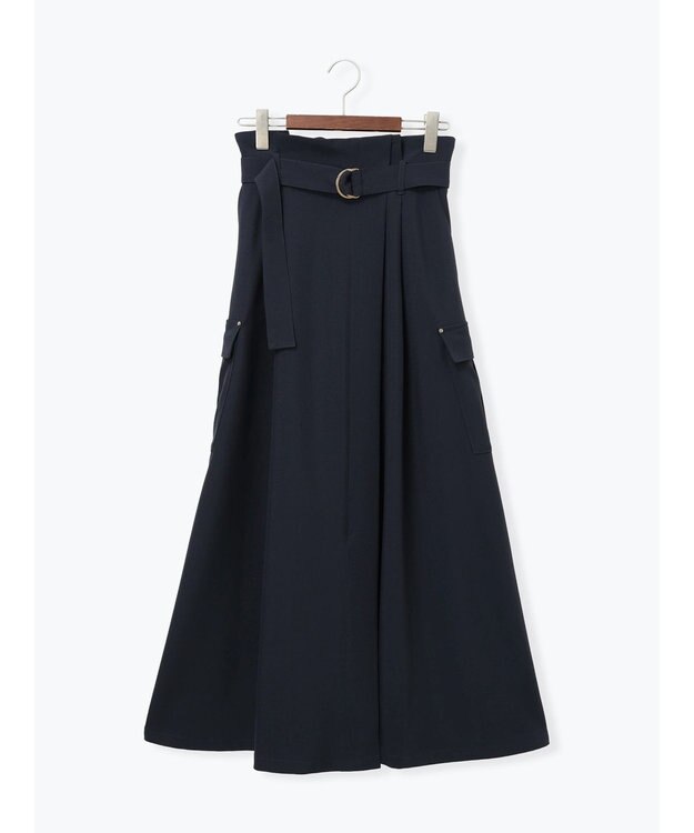 Te chichi カーゴフレアスカート ネイビー