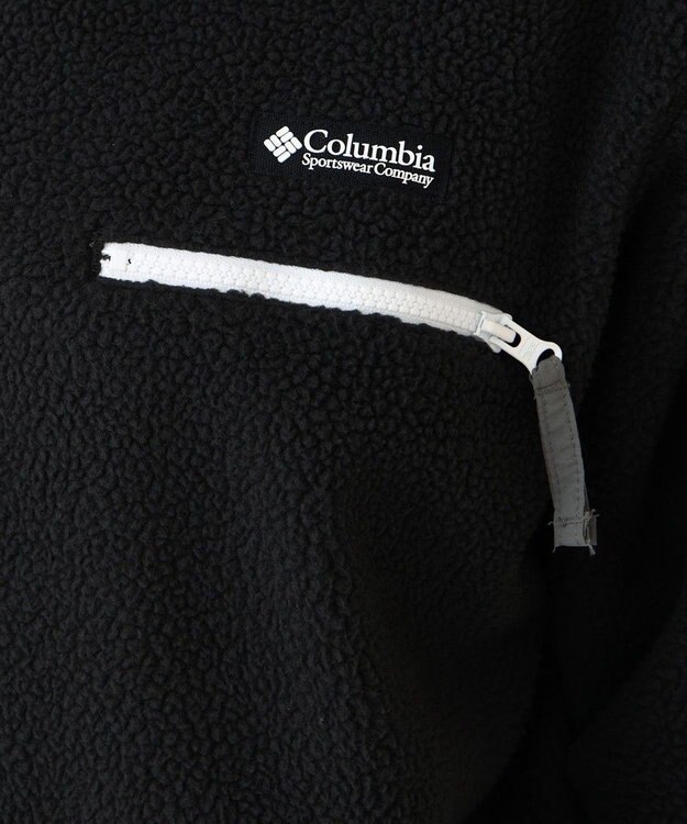 Columbia Columbia/ ウィメンズヘルベチアII クロップドハーフスナップフリース /コロンビア Black