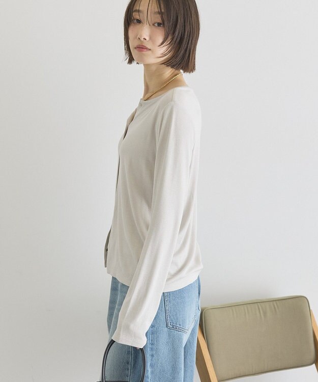 AMERICAN HOLIC 【2点セット】カーディガン+タンクトップ Ivory