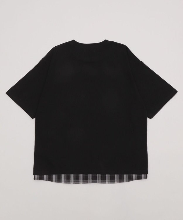 WEGO チェックドッキングT（SS） ブラック