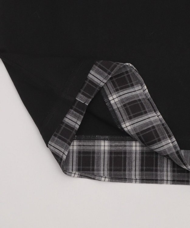 WEGO チェックドッキングT（SS） ブラック