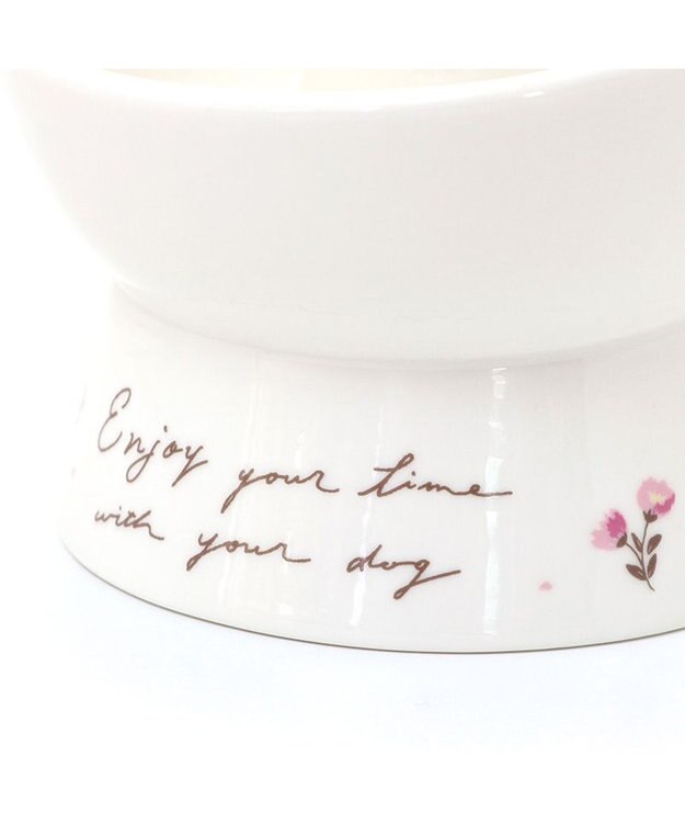 PET PARADISE ペットパラダイス 早食い防止 高さのある フードボウル 《お花 》 お花