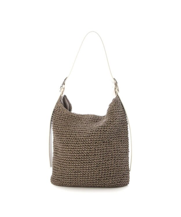 UNBILLION カシュカシュ cachecache / フリーハンドルクロッシュトート カゴバッグ GY