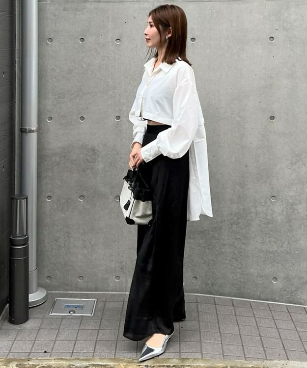 Green Parks AnriettMusee ２ＷＡＹオーバーサイズシャツ Off White