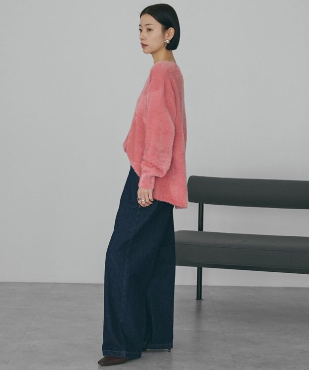 AMERICAN HOLIC Ｖネックフェアリーニットプルオーバー Pink