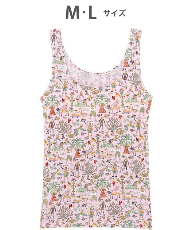 tsumori chisato SLEEP ツモリチサト カップ付きインナー タンクトップ ブラトップ レディース UCX573 /ワコール ピンク