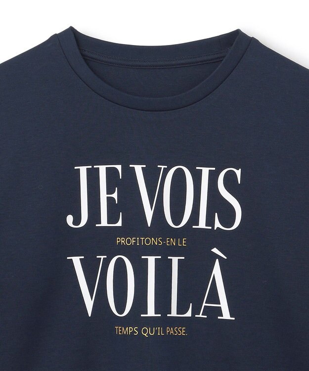 UNFILO 【110-150cm】選べるアソート ロゴロンT(UNISEX) [プリントロゴ]ネイビー