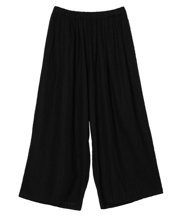 CRAFT STANDARD BOUTIQUE 【キナリノ別注】リネンレーヨンワイドパンツ Black