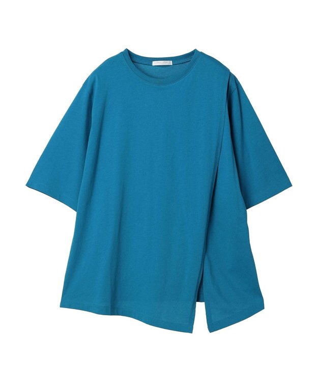 Green Parks アシメトリーデザインチュニック Blue