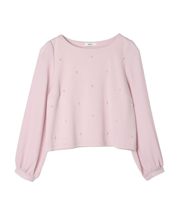 earth music&ecology パールポイントプルオーバー Pink