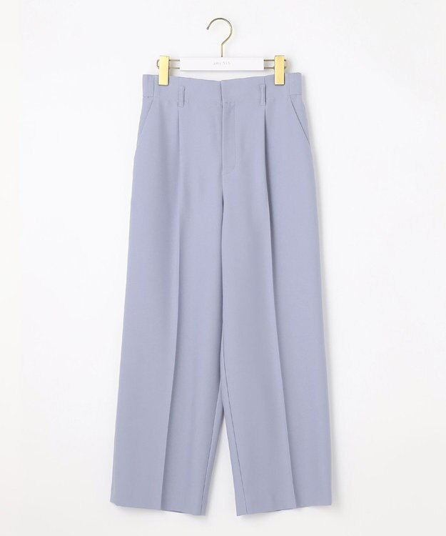 ANY SIS 【WEB・一部店舗限定】褒めらレディ ワイド パンツ ライトブルー