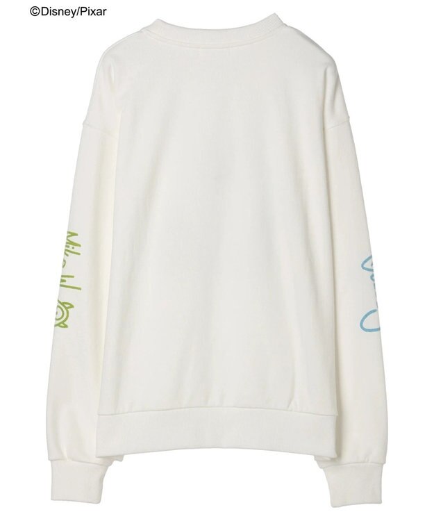 Green Parks モンスターズ・インク／裏毛プルオーバー White