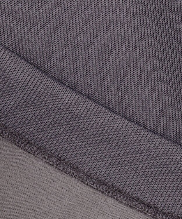 ANY L 【洗濯機可】ダブルフェイスジャージープルオーバー チャコール