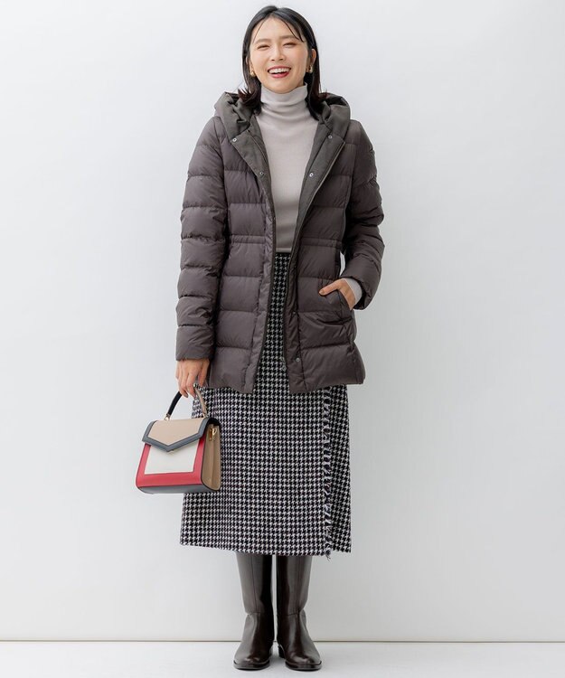 23区 スプリットレザーショルダー バッグ ベージュ系9