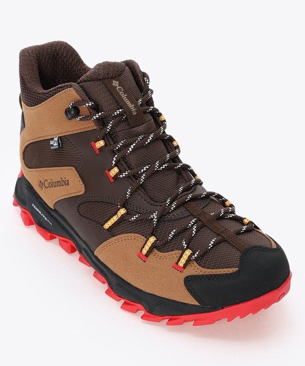 Columbia Columbia/ セイバー シックス ミッド アウトドライ ワイド /コロンビア Bark、 Red Spark
