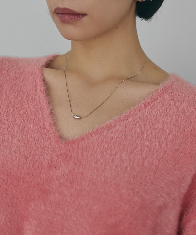 AMERICAN HOLIC Ｖネックフェアリーニットプルオーバー Pink