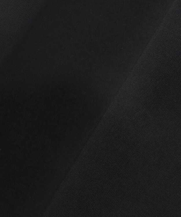 23区 【WEB&一部店舗限定/接触冷感/洗える】ツイストコットンプレーティング スカート ブラック系