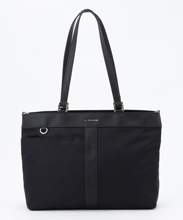LA BAGAGERIE コンビ2WAYトートバッグ MEDIUM ブラック