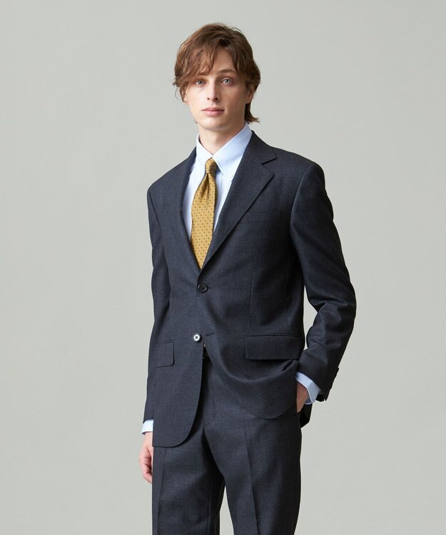 J.PRESS MEN 【ESSENTIAL CLOTHING】ムリネグレナカートチェック スーツ/総裏 グレー系3