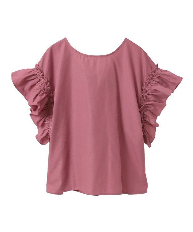 Green Parks ・ＥＬＥＮＣＡＲＥ　ＤＵＥ　バックリボンブラウス Off White