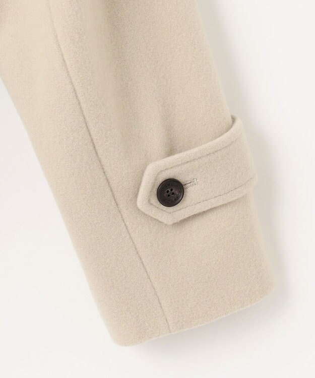 J.PRESS LADIES Jackal 140s ソフトメルトン Pコート ベージュ系