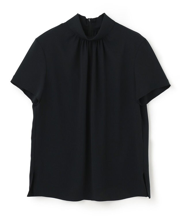 BEIGE， 【L-size】EVA / ハイネックブラウス Black