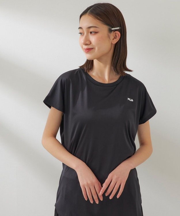 OP／FILA 【FILA】水陸両用フィットネスウェア 3点セット ブラック