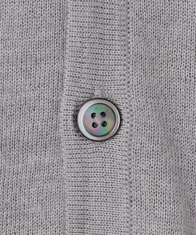 GOTAIRIKU 【ベーシックニット】ハイゲージニットベスト グレー系