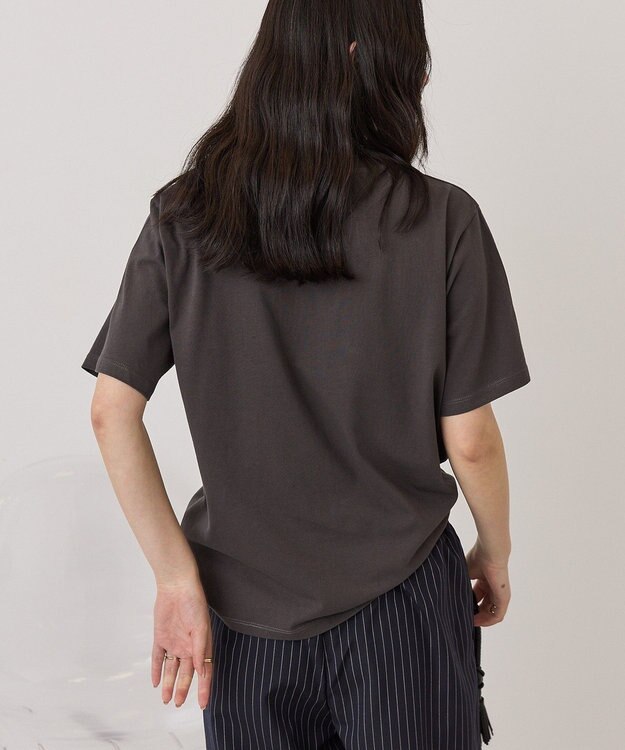 AMERICAN HOLIC SANFRANCISCO ロゴ＆フォトTシャツ Charcoal Gray