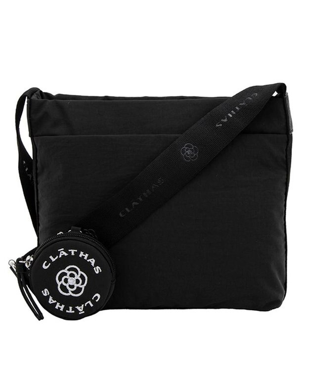 CLATHAS レザン ショルダーバッグ ダークグレー