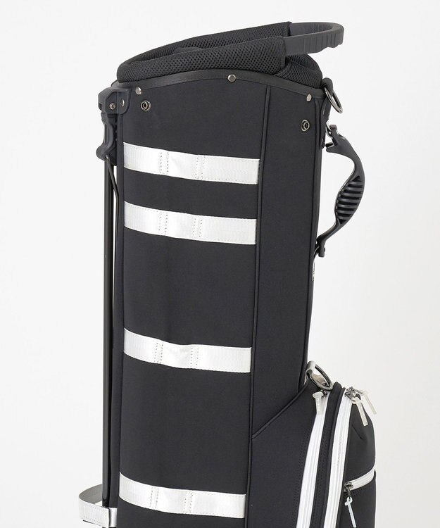 PW CIRCULUS 新作【UNISEX】デタッチャブル キャディバッグ　取っ手付ポーチ・シューズケース付  ゴルフ ブラック系