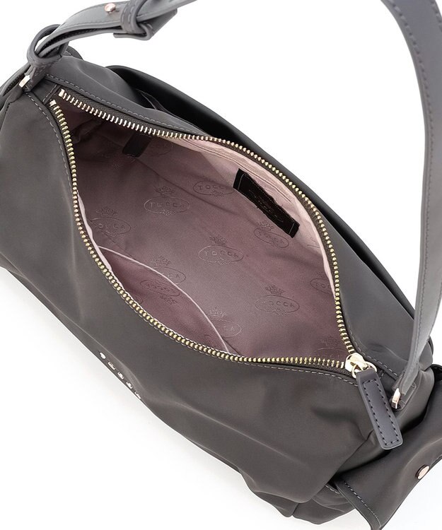 TOCCA IN CREADLE NYLON BAG Ｍ ワンショルダーバッグ ライトグレー系